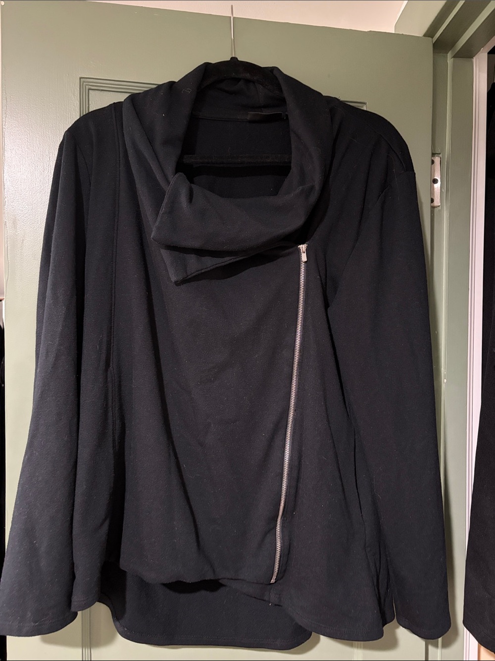 Apt. 9 Black Jacket with Branded Neck Label